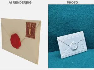 Sealed Envelope (with Stamp, No Address) : #55
