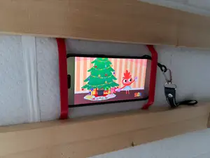 Bunk bed phone holder