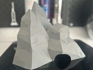 Fish Tank Mountain in the corner