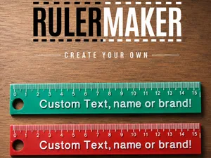 Personalized Ruler Maker – Add Any Name or Brand