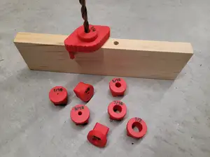 Compact Centering Drill Hole Guide