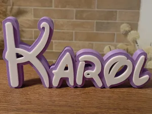 Karol Disney Name Sign Decorate Room child Birth