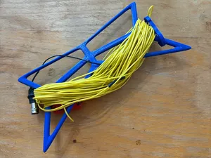 Skeletal Minimal Antenna Winder