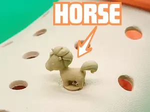 Horse / Pony Croc Charm