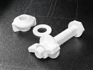 Robust Toilet Seat Hinge Bolt and Nut Set
