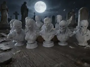 Marvel Undead Series Busts