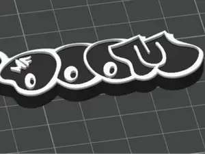 MF DOOM Keychain 