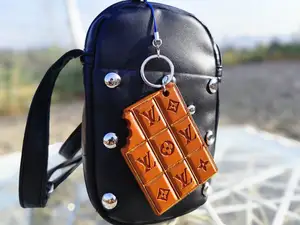 LV Chocolate Keychain
