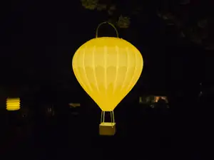Solar Heissluftballon Laterne für den Garten