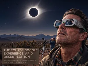 Ultra-Fast Solar Eclipse Glasses Frame Batch-Print