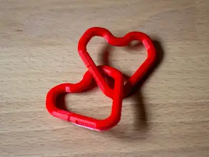 Heart carabiner