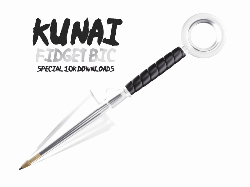 Kunai Fidget BIC