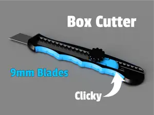 Mini 9mm Cutter with Click Lock System