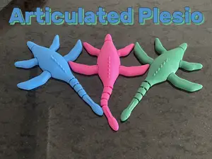 Articulated Plesiosaur - Dino Fidget Toy