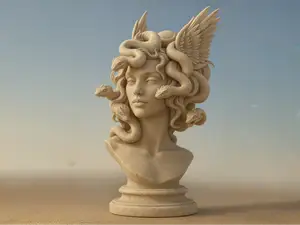Medusa head for display