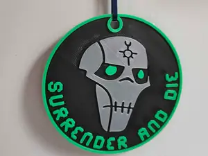 Necron Christmas Ornament - Warhammer ornament