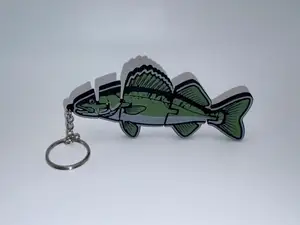 Walleye Flexi Keychain