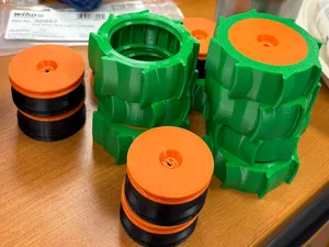 144001 WL Toys 1:12/14 Buggy Paddle Tires-Wheels