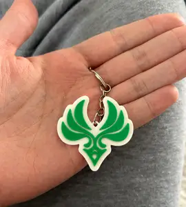 Genshin Impact Anemo Wind Element Keychain