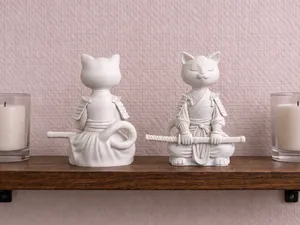 Samurai Cat – Zen Warrior
