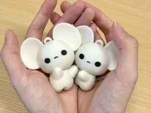 一家鼠、一对鼠:小鼠挂件(钥匙扣挂件)