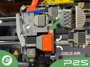 P2S Hotend Fan Duct Upgrade