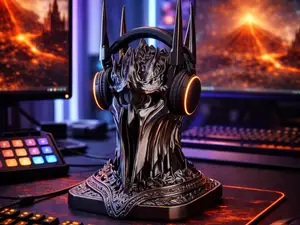 Dark Lord Gaming Headphone Stand – Epic Design