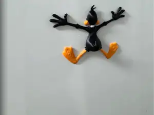 Daffy Duck Crashed into a Wall