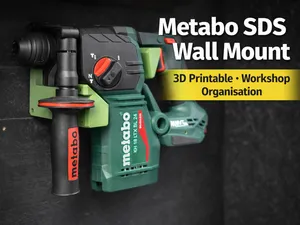 Metabo SDS Rotary Drill wall mount/shelf