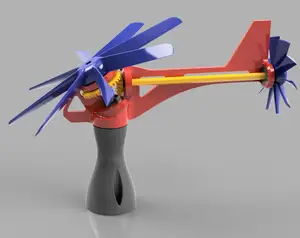 Helicoptery Weather Vane