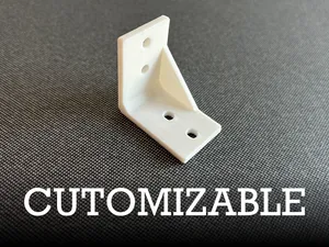 L Shaped Corner Angle Bracket