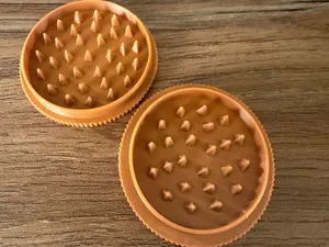 Threaded Herb Grinder – No Magnet Required
