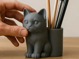 Cute Cat Pen/Pencil Holder