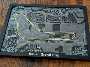 Monza Circuit 3D Miniature v2