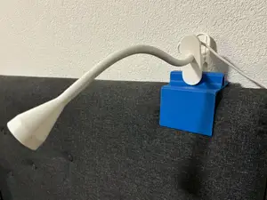 Night lamp adapter for Ikea bed