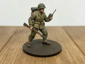 WW2 Soldier Tabletop Wargame - American Staff Serg