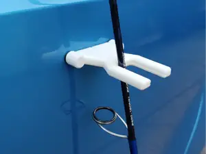 Simple Magnetic Fishing Rod Stand For Car