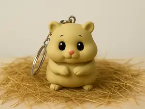 Süßer Hamster-Schlüsselanhänger