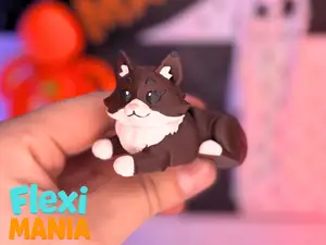 Flexi MaineCoon Cat| Articulated 3D Printable Cat