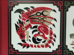 Rathalos Plate / Icon from Monster Hunter