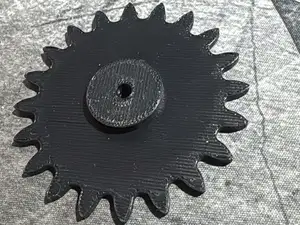 catena a maglie e corona dentata
