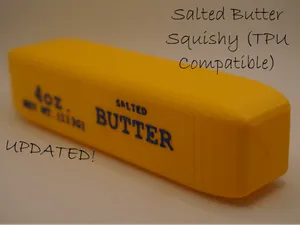 Salted Butter Squishy (TPU Compatible)