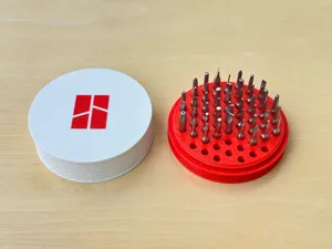 4mm Bit Box – Durable Holder with 55 Slots