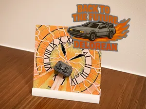 Back to the Future – DeLorean – Hueforge