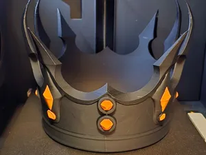 Dark Fantasy Crown – 3D Printable Model