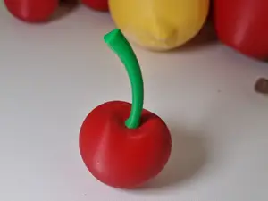 Cerise décorative solo – Série fruits & légumes