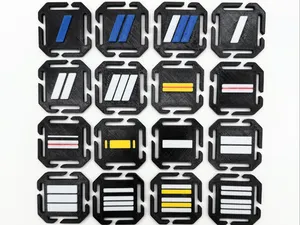 Système de fixation MOLLE Grade Gendarmerie FR