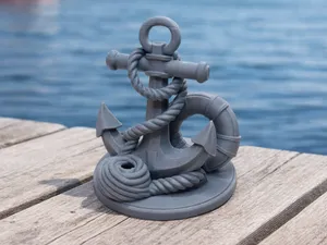 Anker Nautik Deko fuer Seelenruhe