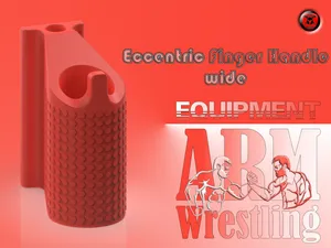 Armwrestling Eccentric Finger Handle wide