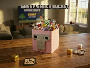 STL для 3D-печати: попкорнницы и ведерки